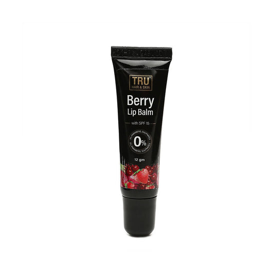 Buy Tru Hair & Skin Berry Lip Balm With SPF 15 from DrMediCart, Ship from India to USA