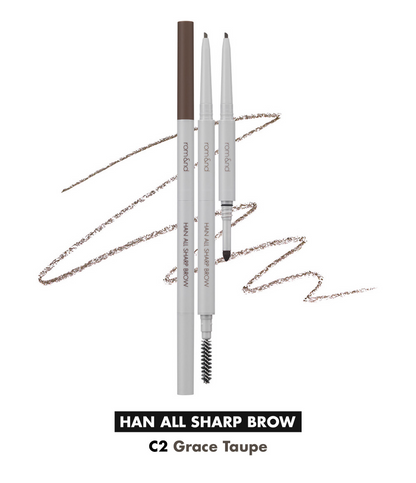 Rom&nd Han All Sharp Brow - C2 Grace Taupe