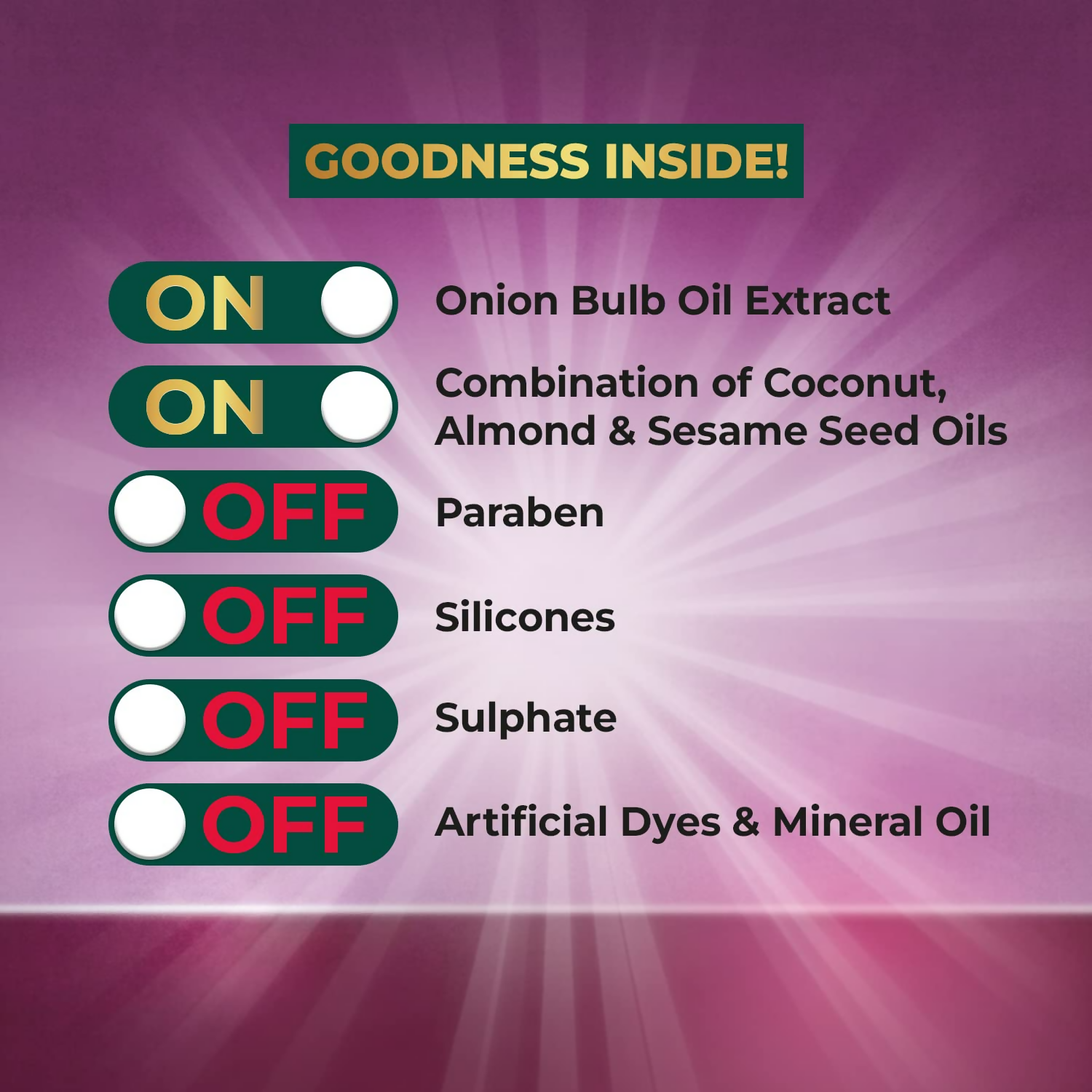 Vasmol Onion Hair Oil