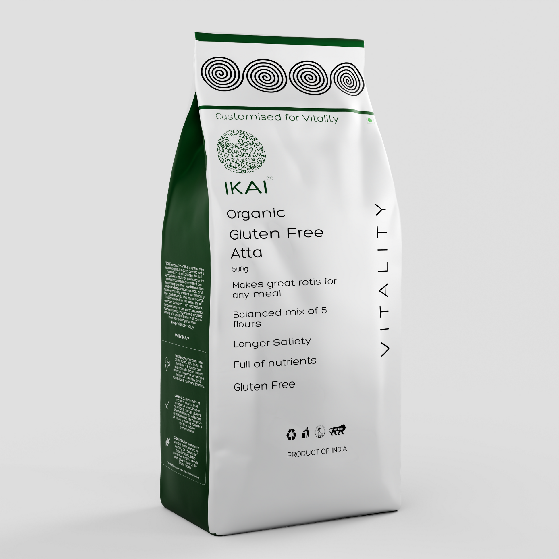 IKAI Organic Gluten Free Atta