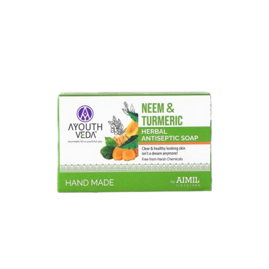 Buy Ayouthveda Neem & Turmeric Herbal Soap from DrMediCart, Ship from India to USA