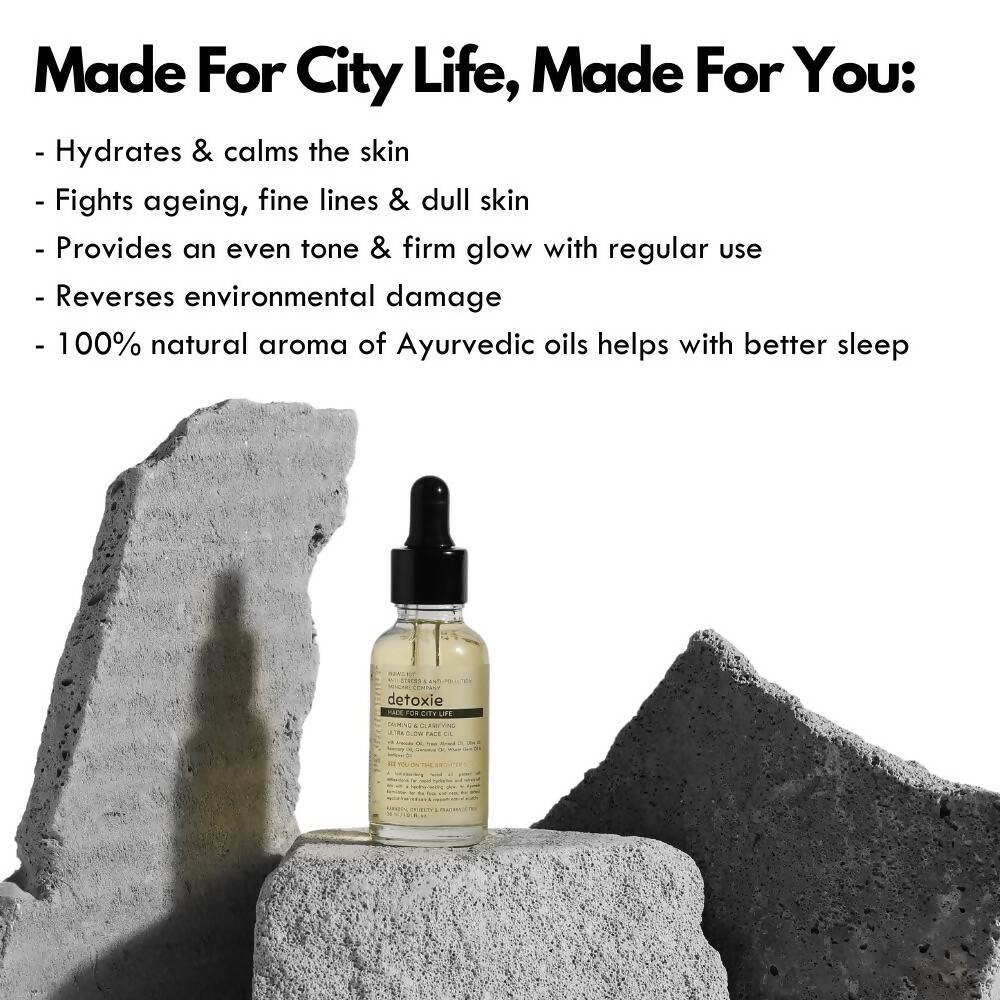 Detoxie Calming & Clarifying Ultra Glow Face Oil