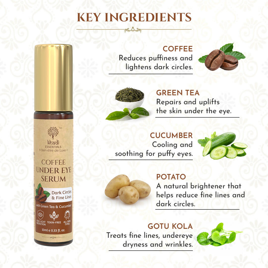 Khadi Essentials Coffee Under Eye Serum