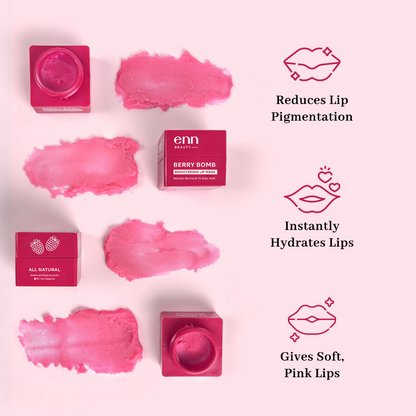 Enn Brightening Lip Mask & Lip Balm For Dry