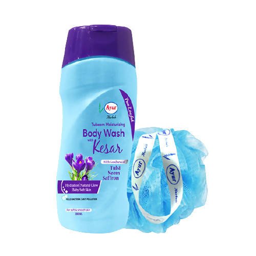 Ayur Herbals Tulseem Moisturizing Body Wash With Kesar