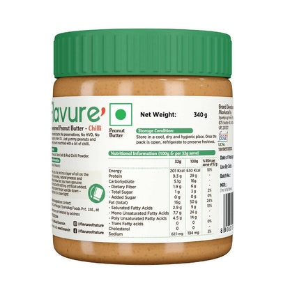 Flavure Peanut Butter  - Chilli Crunchy