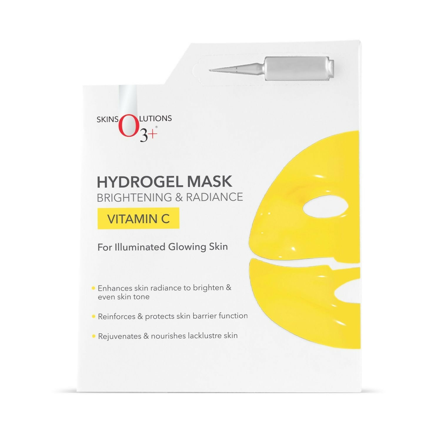 Professional O3+ Vitamin C Hydrogel Facial Mask For Radiant & Glowing Skin