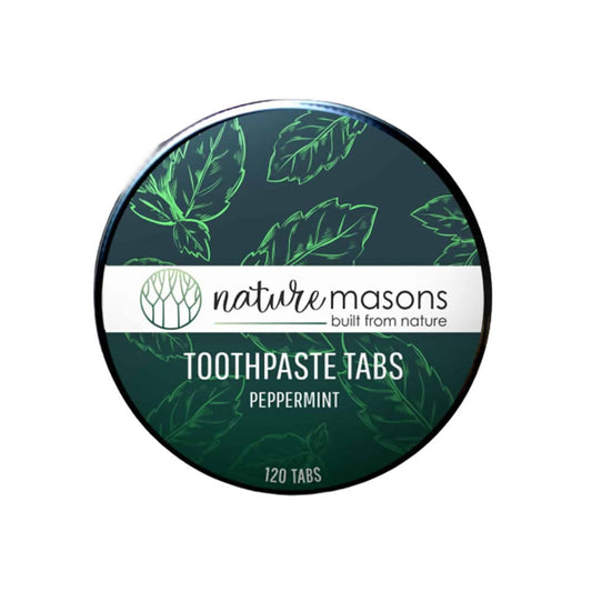Nature Masons Toothpaste Tabs Peppermint - DrMediCart