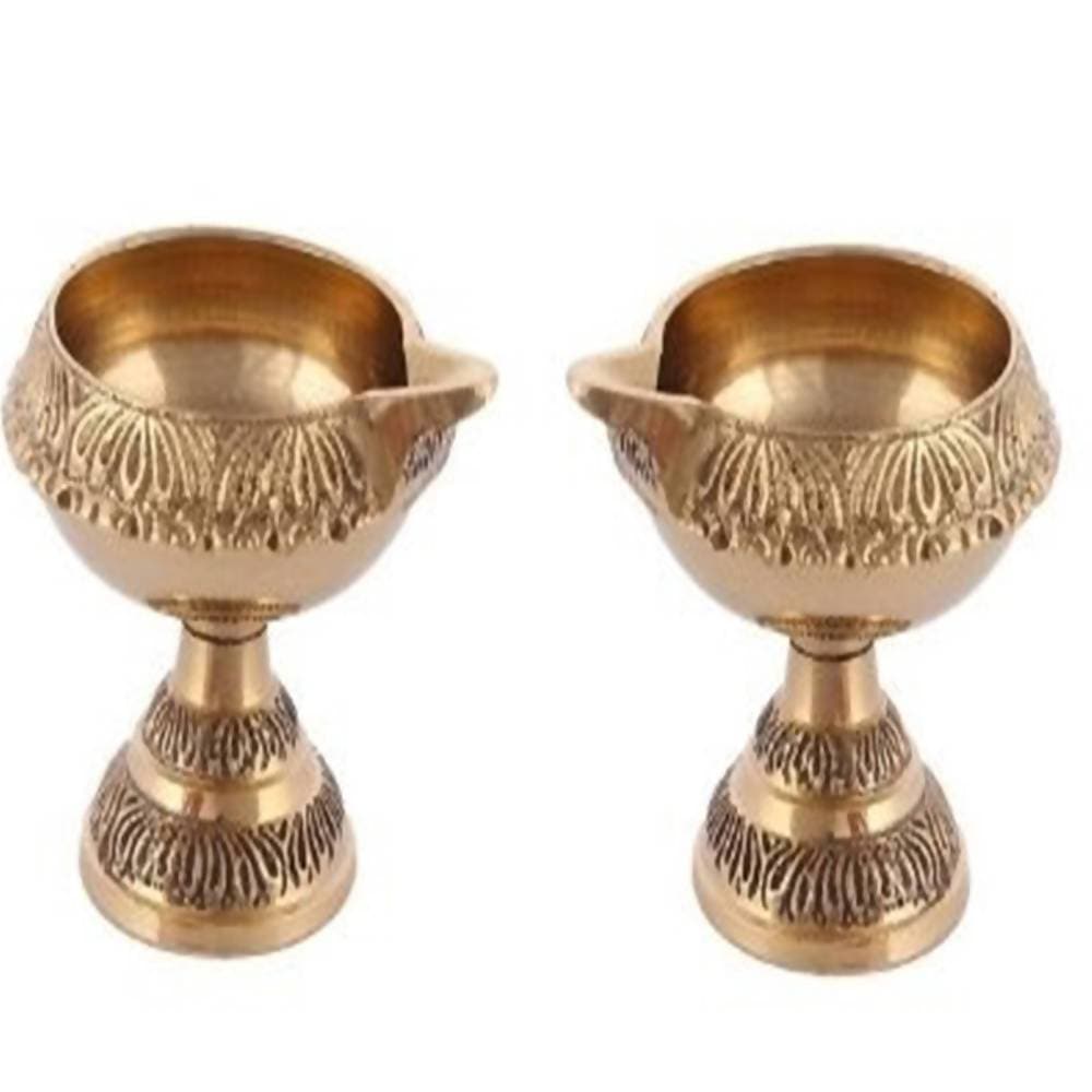 Buy Puja N Pujari Kubera Akhand Deepam Diya Pair Of 2