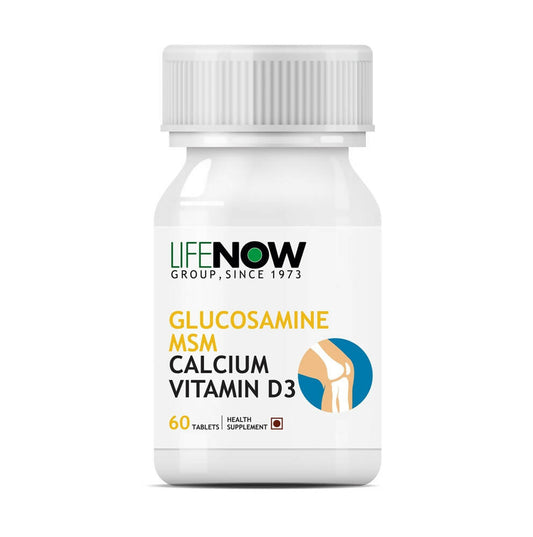 Lifenow Glucosamine Msm Calcium & Vitamin D3 Tablets