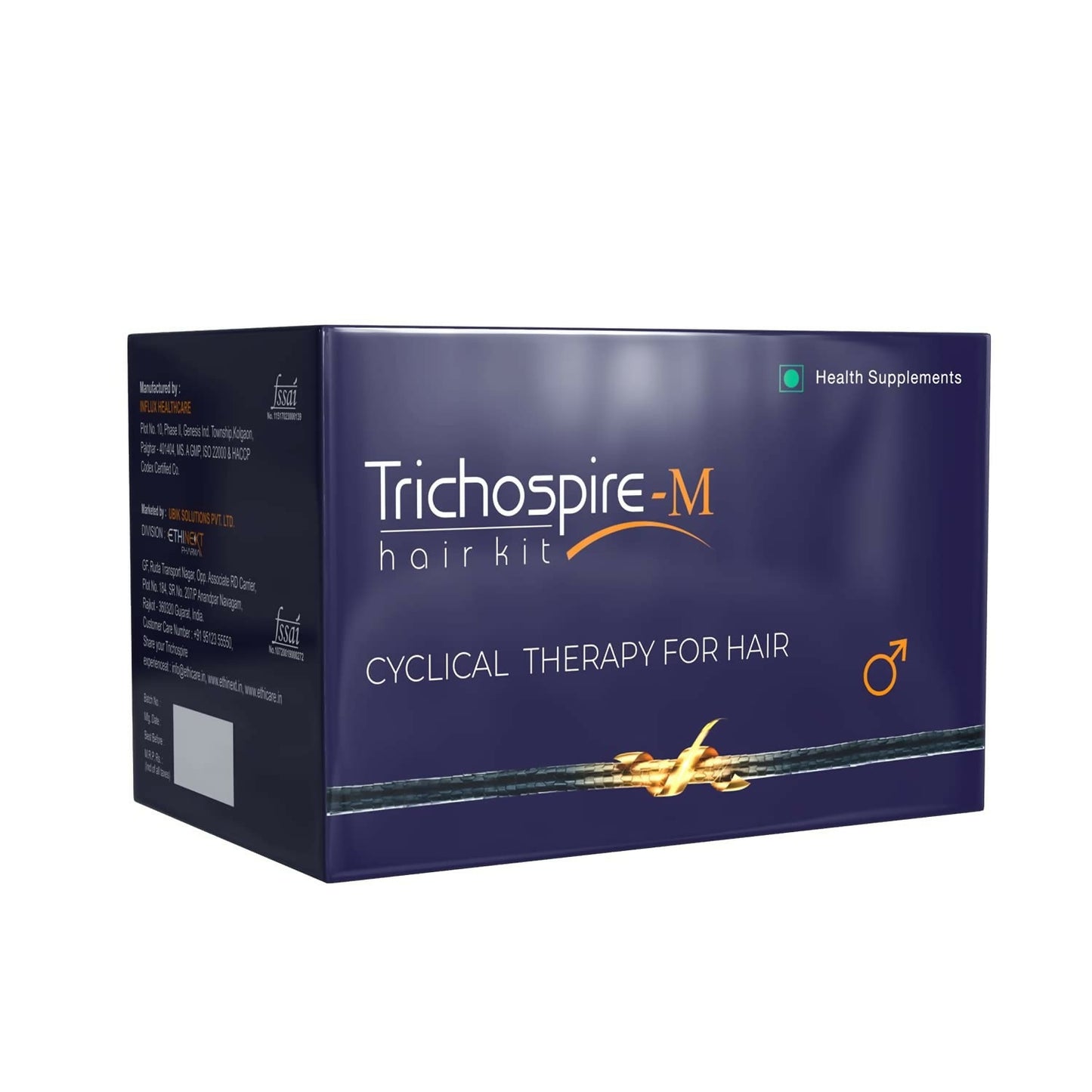 Buy Ethiglo Trichospire M Hair Kit from DrMediCart, Ship from India to USA