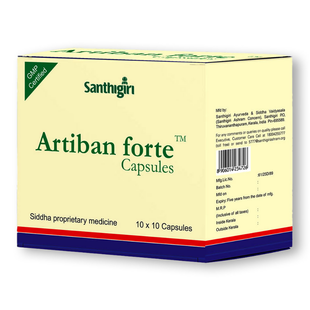 Santhigiri Artiban Forte Capsules
