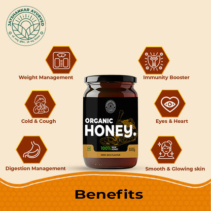 Jayshankar Ayurved Nature's Treasures with Raw Pure Organic Honey