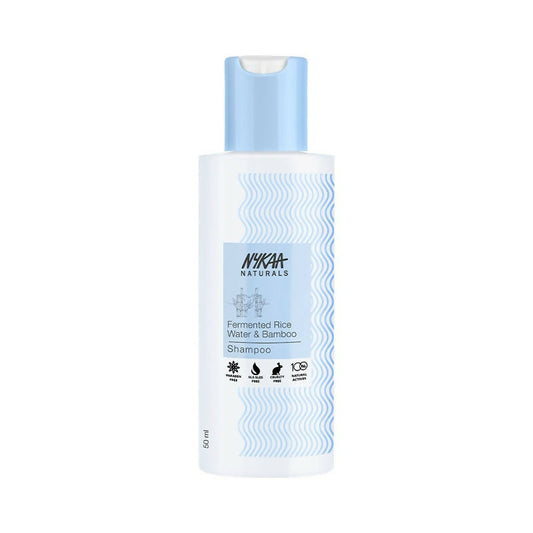 Buy Nykaa Naturals Anti-Frizz Shampoo With Fermented Rice Water, Bamboo & Argan Oil from DrMediCart, Ship from India to USA