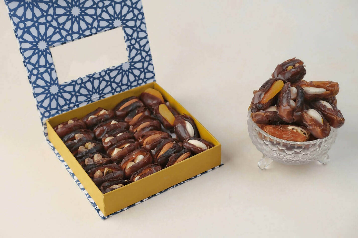 Ajfan Filled Dates Assorted Stuffed Dates Natural Khajoor - Drmedicart