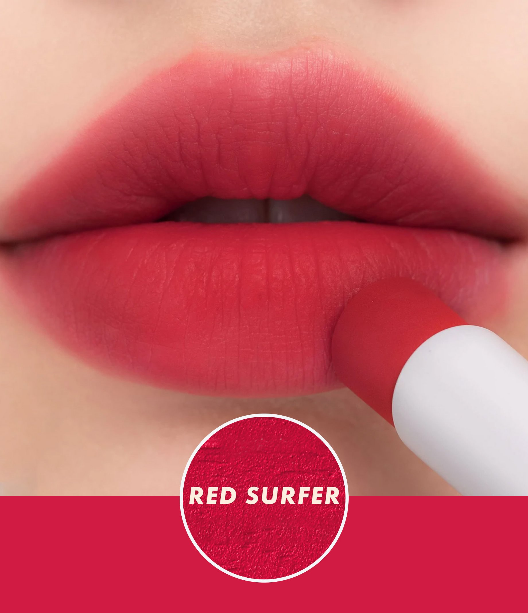 Rom&nd Zero Matte Lipstick - 19 Red Surfer