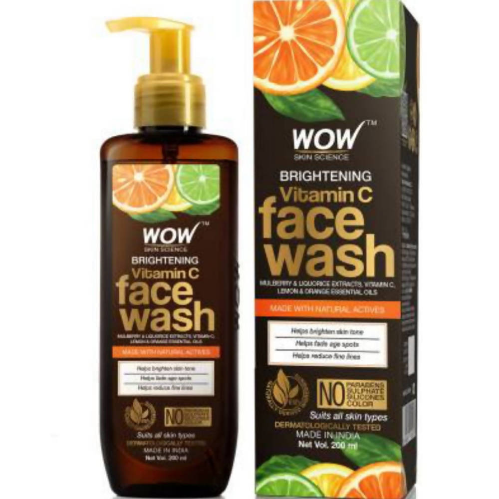 Wow Skin Science Brightening Vitamin C Face Wash