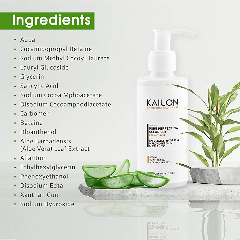 Kailon Pore Perfecting Cleanser Ingredients
