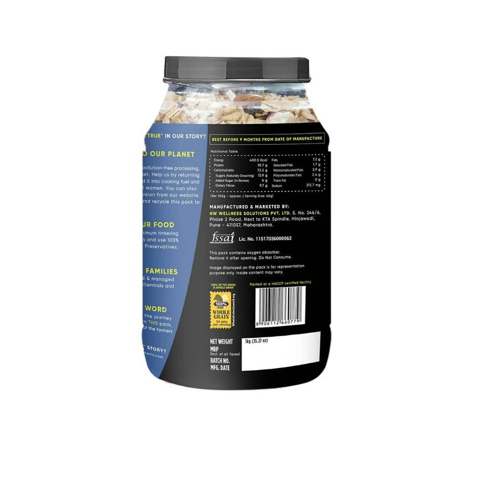 True Elements Cranberry And Blueberry Muesli - Drmedicart