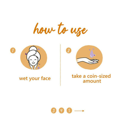 Plum Chamomile & White Tea Brighten-Up Face Scrub