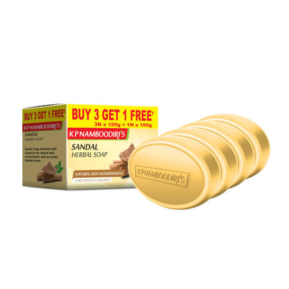 Kp Namboodiri's Sandal Herbal Soap