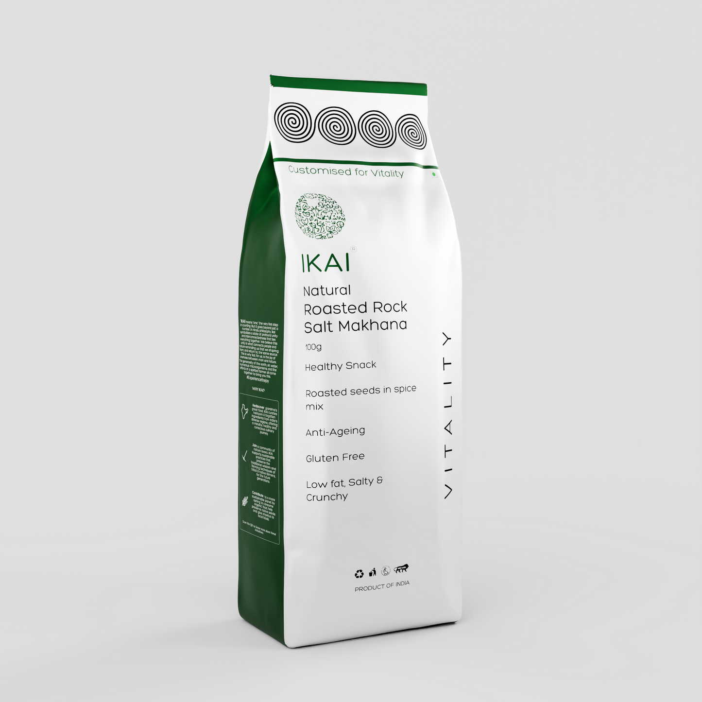 IKAI Natural Sendha Namak Makhana