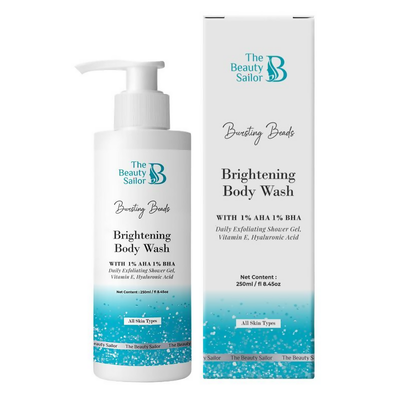The Beauty Sailor Bursting Beads Body Wash Made With 1% AHA & BHA