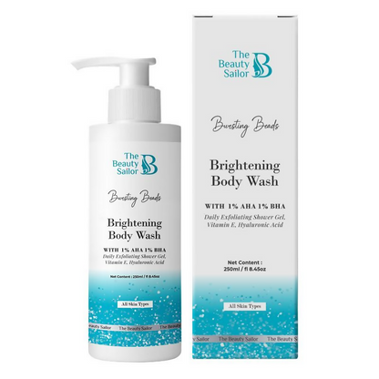 The Beauty Sailor Bursting Beads Body Wash Made With 1% AHA & BHA