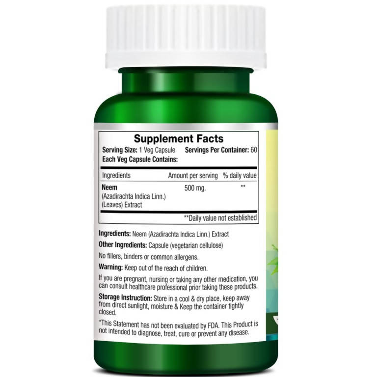 Morpheme Remedies Neem Capsules