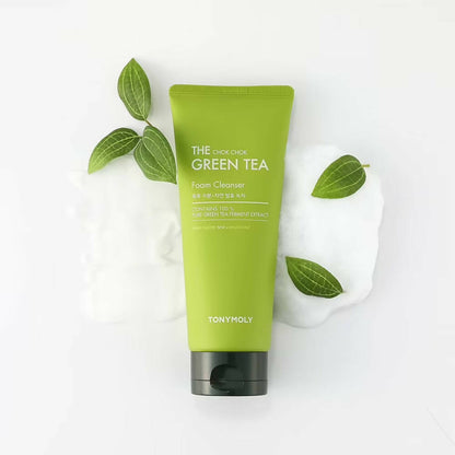 Tonymoly The Chok Chok Green Tea Foam Cleanser - Korean Skincare