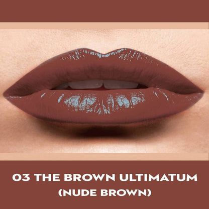 Sugar Never Say Dry Creme Lipstick - The Brown Ultimatum (Nude Brown) - DrMediCart