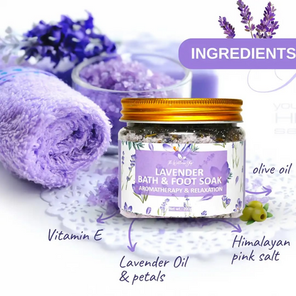 The Wellness Shop Lavender Bath & Foot Soak - Drmedicart