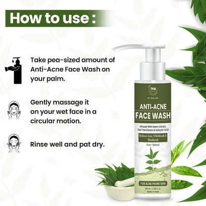 The Natural Wash Anti Acne Face Wash