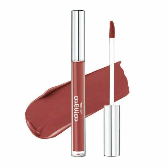 FLiCKA Tomato Liquid Lipstick - Brown Nude - Shade 02