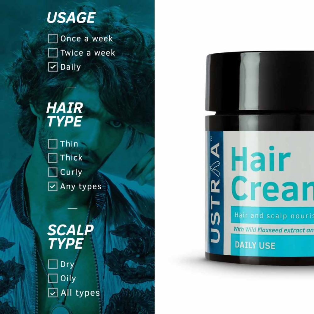 Ustraa Daily Use Hair & Scalp Nourishment Cream
