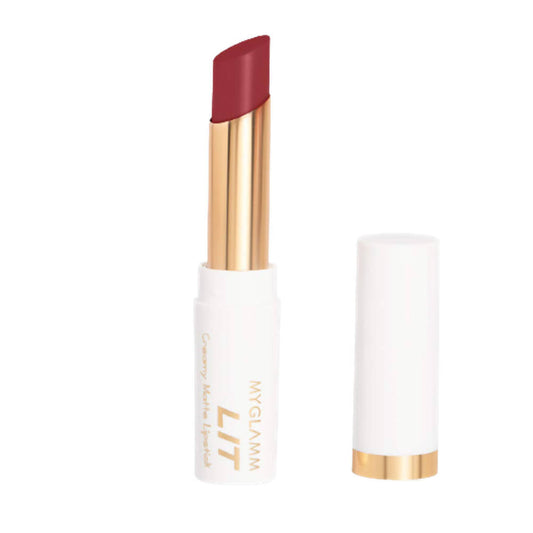 Myglamm LIT Creamy Matte Lipstick Manhattan - DrMediCart