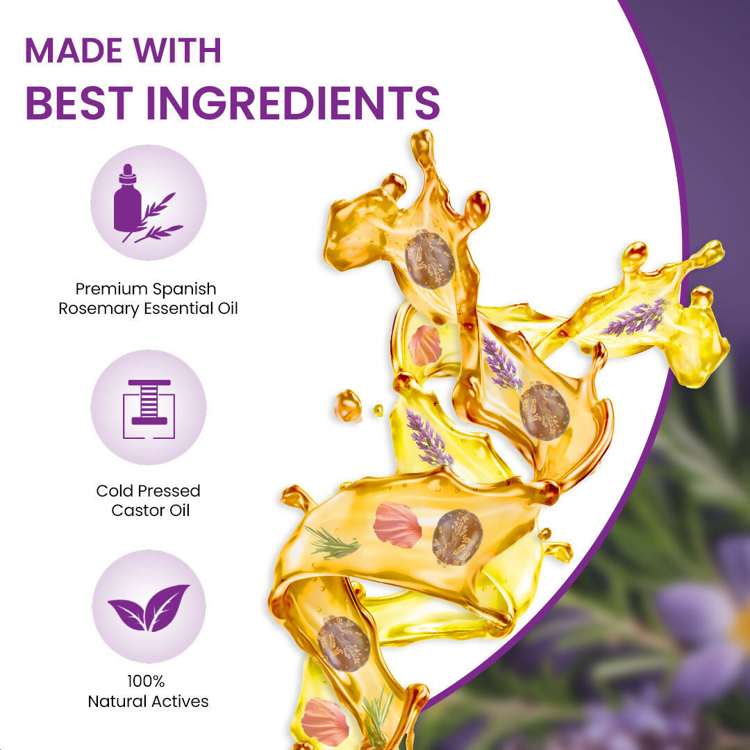 Sesa Ayurvedic Rosemary Hair Oil With Castor Oil