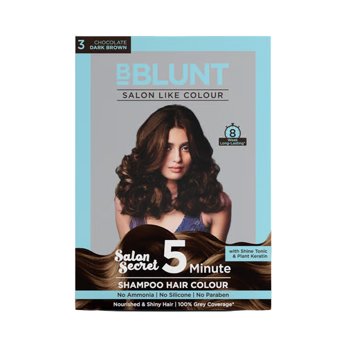 Buy BBlunt Salon Secret 5 Minute Shampoo Hair Colour from DrMediCart, Ship from India to USA