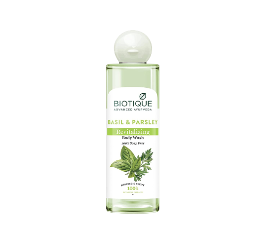 Buy Biotique Bio Basil & Parsley Revitalizing Body Wash from DrMediCart, Ship from India to USA