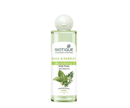 Buy Biotique Bio Basil & Parsley Revitalizing Body Wash from DrMediCart, Ship from India to USA