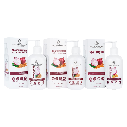 Buy Bella Vita Organic Hair Essential Combo Pack from DrMediCart, Ship from India to USA