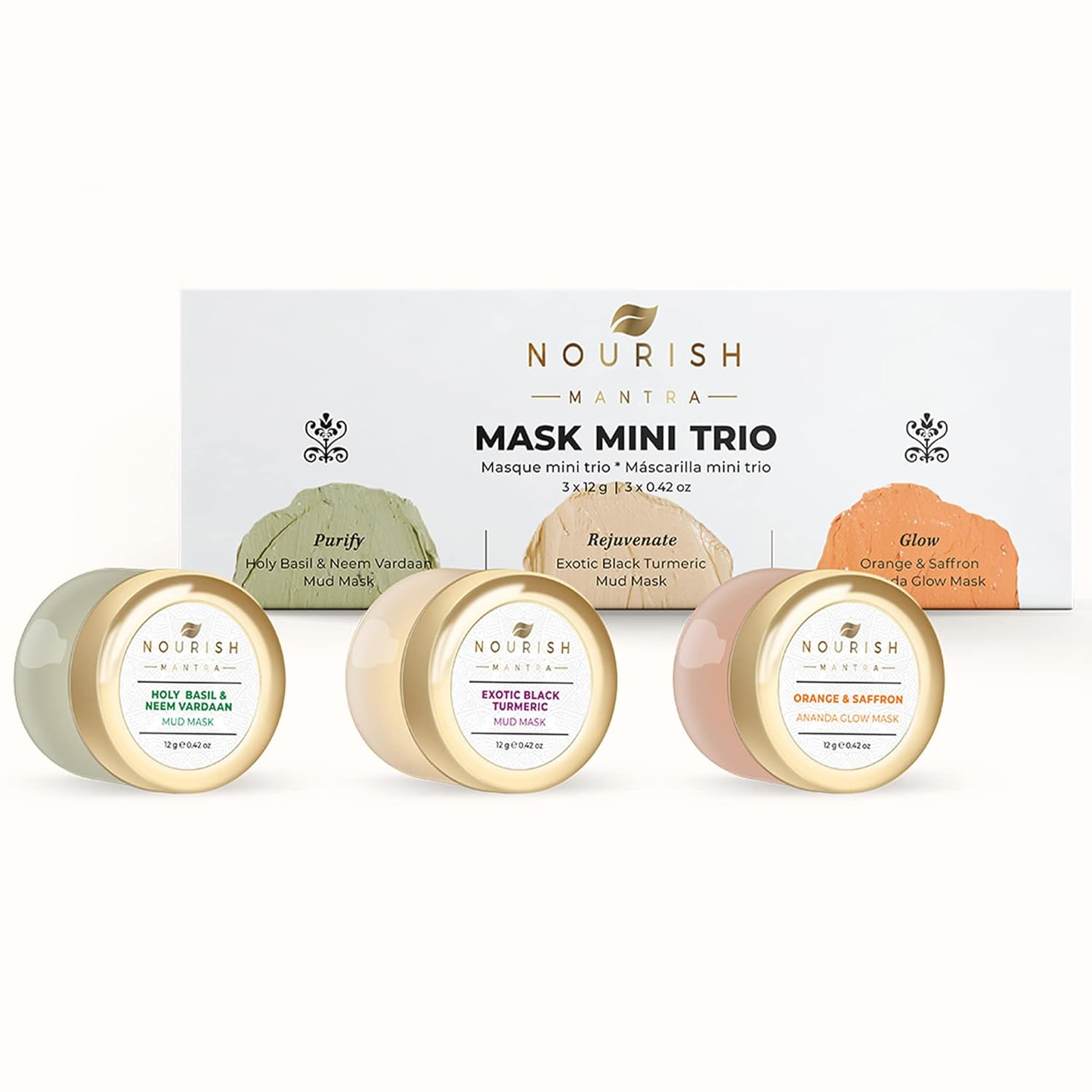 Nourish Mantra Mask Mini Trio Box