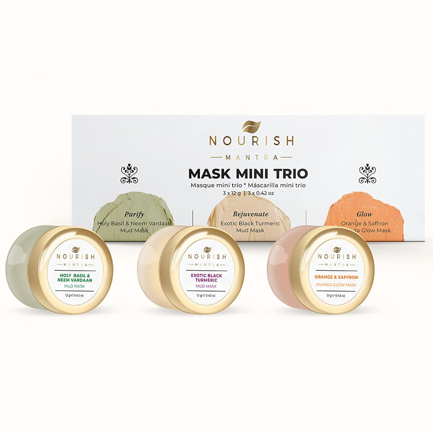 Nourish Mantra Mask Mini Trio Box