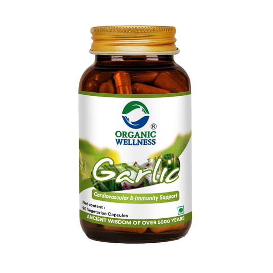 Organic Wellness Garlic Vegetarian Capsules