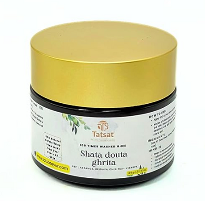 Buy Tatsat Shata Dhauta Ghrita -100 Times Washed Desi Cow A2 Ghee from DrMediCart, Ship from India to USA