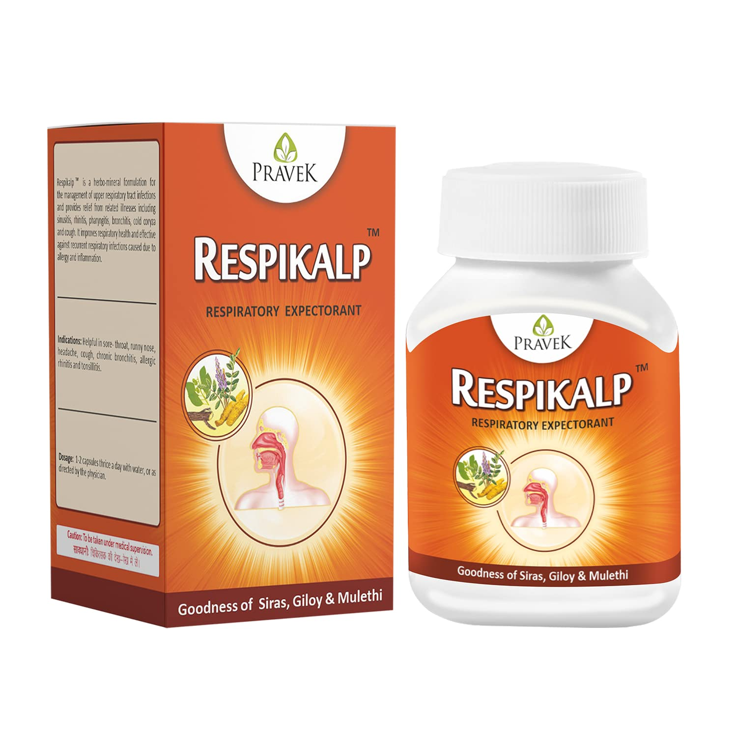 Pravek Respikalp Capsules