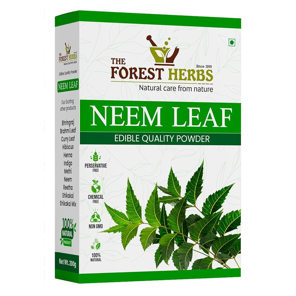 Forest Herbs Neem Hair & Face Care Powder