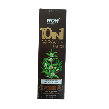 Wow Skin Science 10 In 1 Miracle Hair Oil - Drmedicart