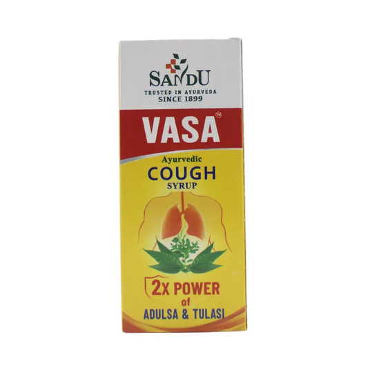 Sandu Vasa Herbal Cough Syrup with Adulsa & Tulsi