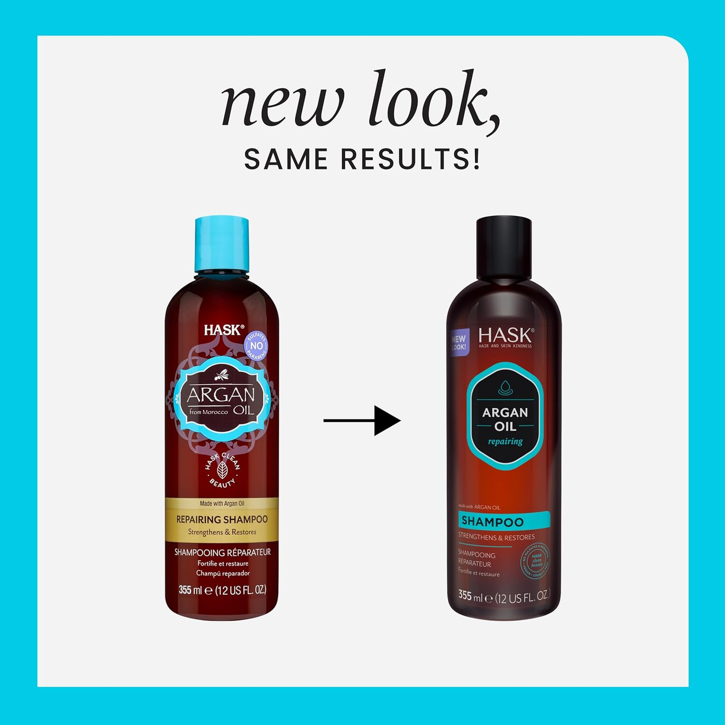 HASK Repairing Argan Oil Shampoo & Conditioner